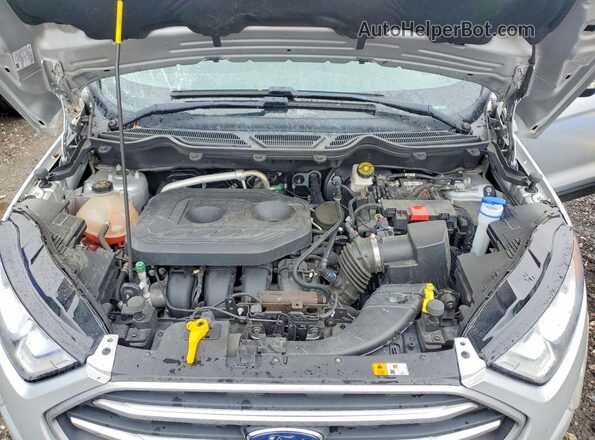 MAJ6S3GL0MC436881 2021 FORD ECOSPORT Silver Вид задньої частини салону