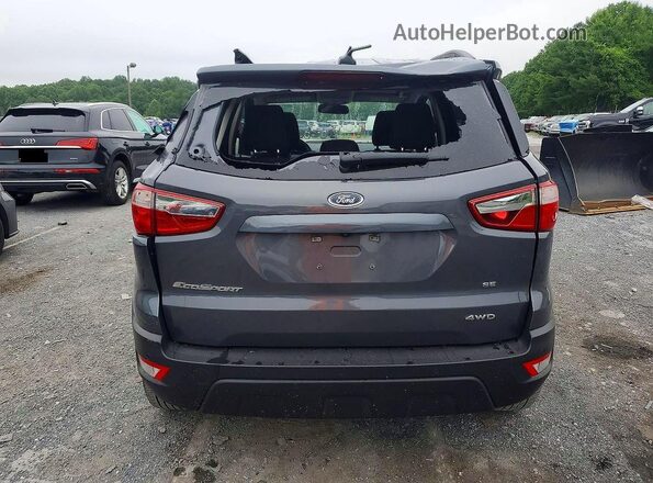 MAJ6S3GL1LC313802 2020 FORD ECOSPORT Blue Հետևի տեսք