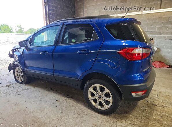 MAJ6S3GL1LC346525 2020 FORD ECOSPORT Blue Rear left
