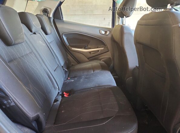 MAJ6S3GL1LC346525 2020 FORD ECOSPORT Blue Rear interior view