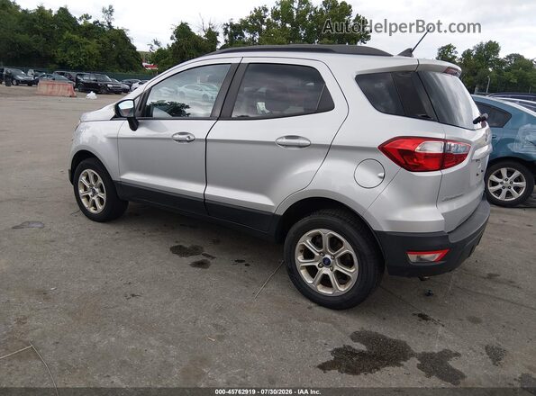 MAJ6S3GL1LC355001 2020 FORD ECOSPORT Silver Задня ліва чверть