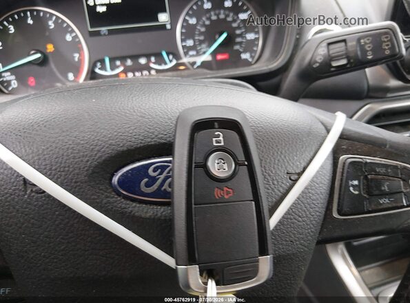 MAJ6S3GL1LC355001 2020 FORD ECOSPORT Silver Вид панелі приладів