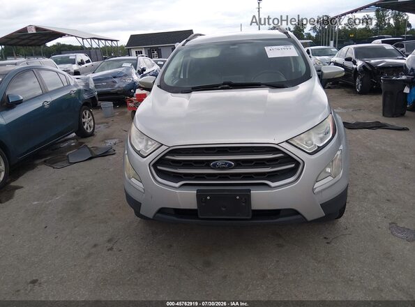 MAJ6S3GL1LC355001 2020 FORD ECOSPORT Silver Вид щитка приладів