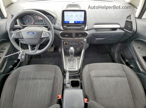 MAJ6S3GL1MC452670 2021 FORD ECOSPORT White Widok deski rozdzielczej