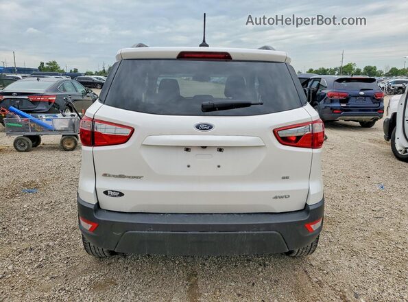 MAJ6S3GL1MC452670 2021 FORD ECOSPORT White Widok z tyłu