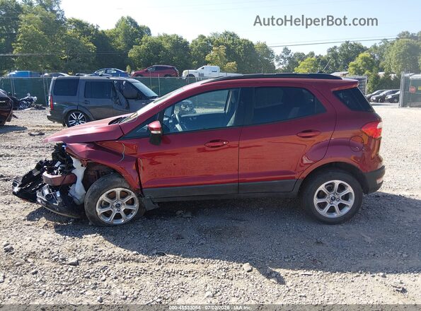 MAJ6S3GL1NC459880 2022 FORD ECOSPORT Red სალონის 360-გრადუსიანი ხედი