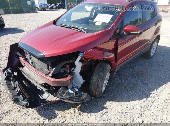 MAJ6S3GL1NC459880 2022 FORD ECOSPORT Red 