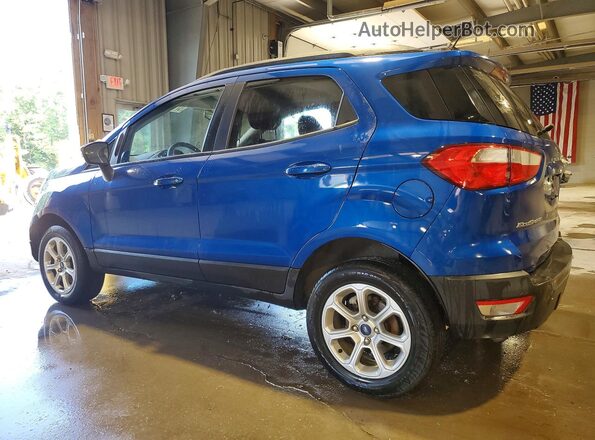 MAJ6S3GL1NC464433 2022 FORD ECOSPORT Blue უკანა მარცხენა