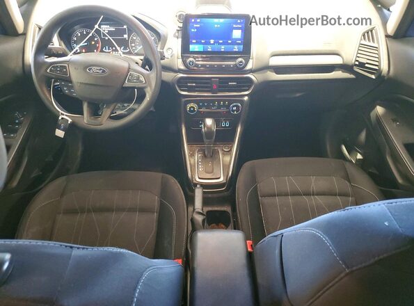 MAJ6S3GL1NC464433 2022 FORD ECOSPORT Blue წინა პანელის ხედი