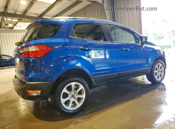MAJ6S3GL1NC464433 2022 FORD ECOSPORT Blue უკანა მარჯვენა