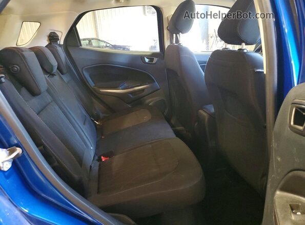 MAJ6S3GL1NC464433 2022 FORD ECOSPORT Blue უკანა სალონის ხედი