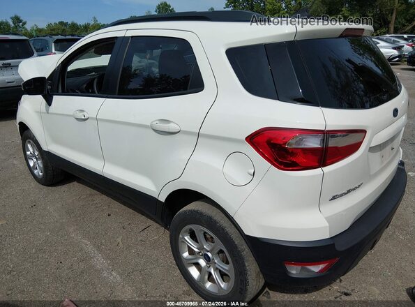 MAJ6S3GL1NC474377 2022 FORD ECOSPORT White უკანა მარცხენა