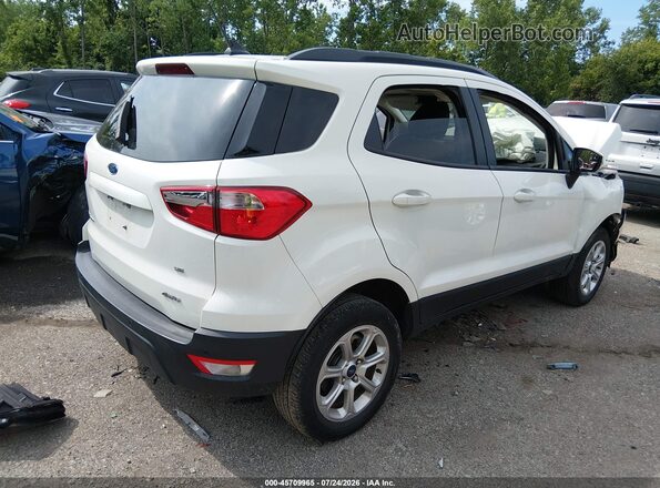 MAJ6S3GL1NC474377 2022 FORD ECOSPORT White უკანა მარჯვენა