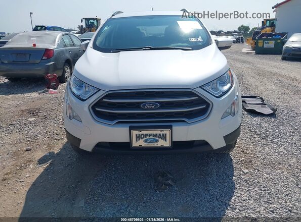 MAJ6S3GL2NC466367 2022 FORD ECOSPORT White Vista del cuadro de instrumentos