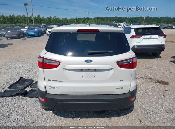 MAJ6S3GL2NC466367 2022 FORD ECOSPORT White 