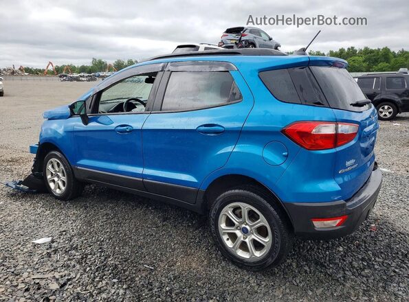 MAJ6S3GL3KC252788 2019 FORD ECOSPORT Blue უკანა მარცხენა