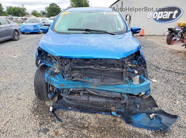 MAJ6S3GL3KC252788 2019 FORD ECOSPORT Blue წინა ხედი