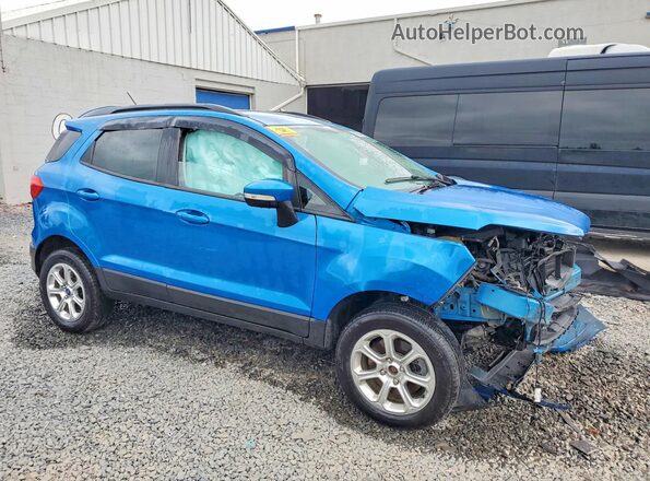 MAJ6S3GL3KC252788 2019 FORD ECOSPORT Blue წინა მარჯვენა
