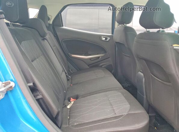 MAJ6S3GL3KC252788 2019 FORD ECOSPORT Blue უკანა სალონის ხედი