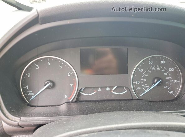 MAJ6S3GL3KC252788 2019 FORD ECOSPORT Blue ხელსაწყოთა პანელის ხედი