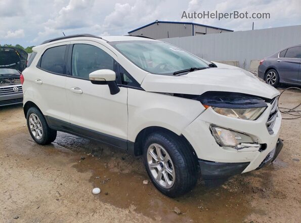 MAJ6S3GL3KC255206 2019 FORD ECOSPORT White Delantero derecho
