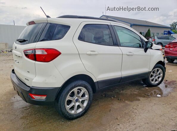 MAJ6S3GL3KC255206 2019 FORD ECOSPORT White Trasero derecho