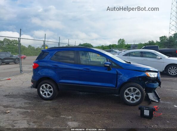 MAJ6S3GL3KC280297 2019 FORD ECOSPORT Blue Vista interior trasera