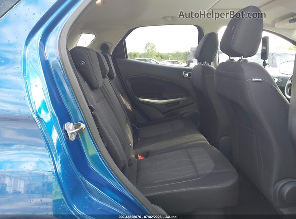 MAJ6S3GL3KC280297 2019 FORD ECOSPORT Blue Vista de la etiqueta del VIN