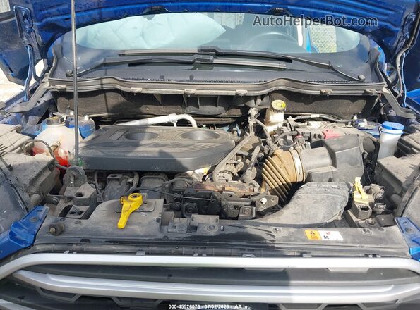 MAJ6S3GL3KC280297 2019 FORD ECOSPORT Blue Vista trasera