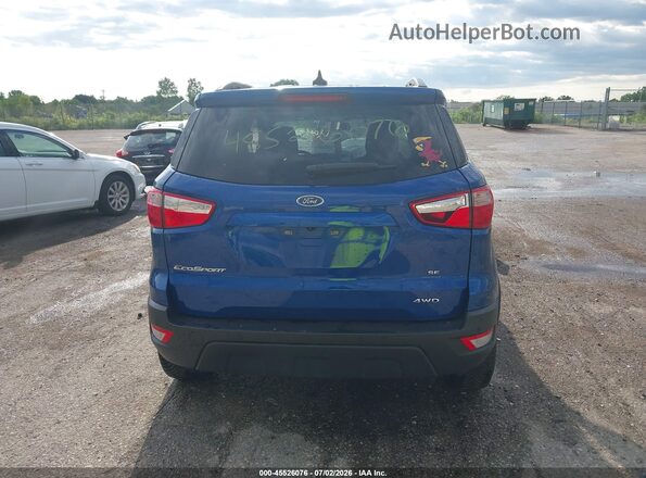 MAJ6S3GL3KC280297 2019 FORD ECOSPORT Blue 