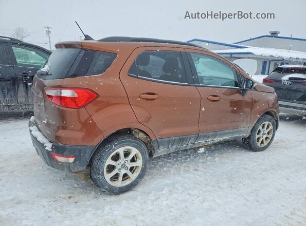 MAJ6S3GL3LC326034 2020 FORD ECOSPORT Brown Հետևի աջ