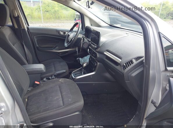 MAJ6S3GL3LC337969 2020 FORD ECOSPORT Silver წინა სალონის ხედი