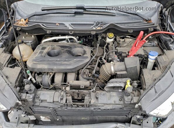 MAJ6S3GL3LC343089 2020 FORD ECOSPORT Gray Widok komory silnika