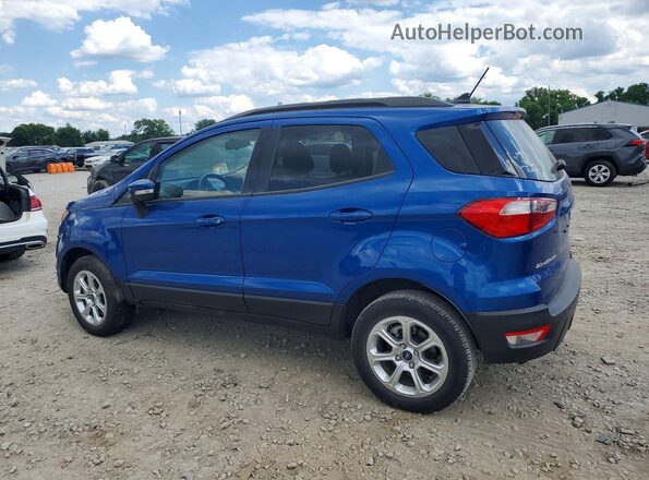 MAJ6S3GL3LC367313 2020 FORD ECOSPORT Синий Задняя левая четверть