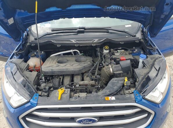 MAJ6S3GL3LC367313 2020 FORD ECOSPORT Синий Вид задней части салона