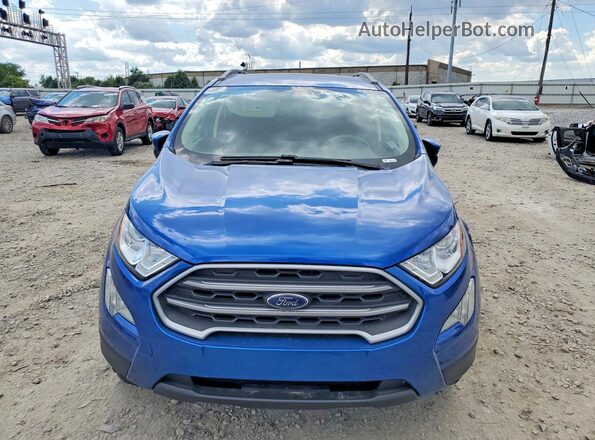 MAJ6S3GL3LC367313 2020 FORD ECOSPORT Синий Вид спереди