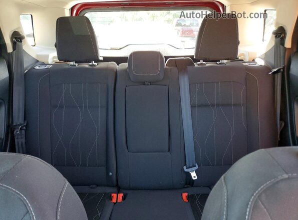 MAJ6S3GL3MC455098 2021 FORD ECOSPORT Red Հետևի նստատեղերի տեսք