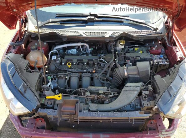 MAJ6S3GL3MC455098 2021 FORD ECOSPORT Red Շարժիչի բաժամունքի տեսք