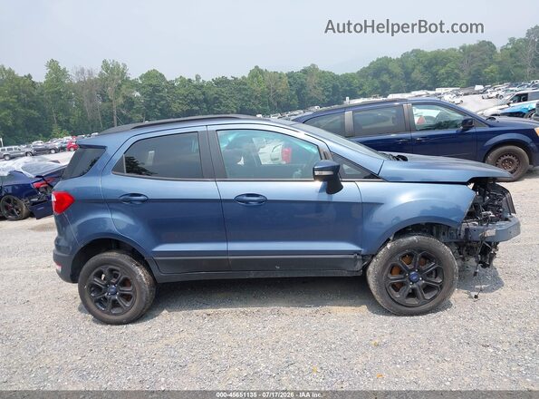 MAJ6S3GL3NC460027 2022 FORD ECOSPORT Blue Панорамний вид салону 360°