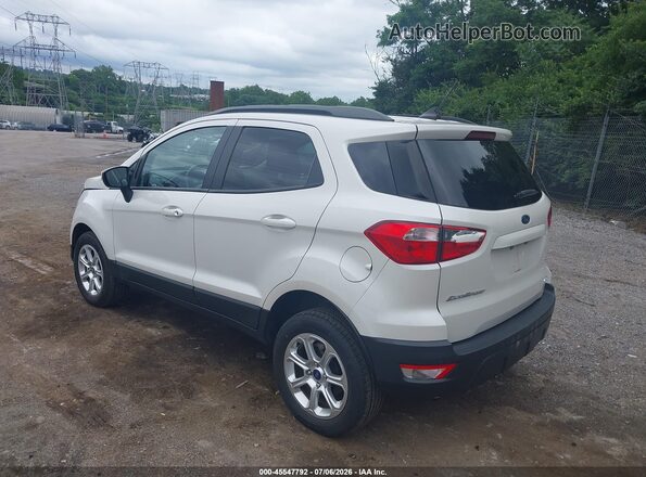 MAJ6S3GL4KC259734 2019 FORD ECOSPORT White Tył lewy