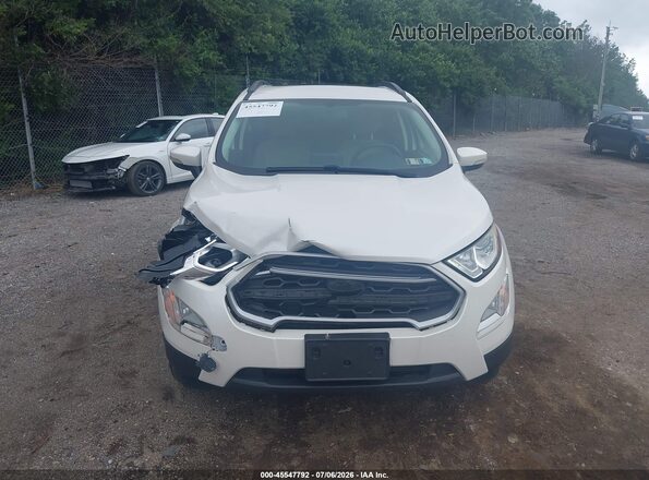 MAJ6S3GL4KC259734 2019 FORD ECOSPORT White Widok z przodu