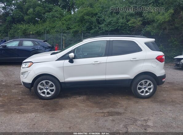 MAJ6S3GL4KC259734 2019 FORD ECOSPORT White Widok wnętrza 360 stopni