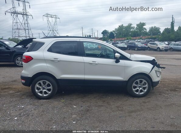 MAJ6S3GL4KC259734 2019 FORD ECOSPORT White Widok wnętrza z tyłu