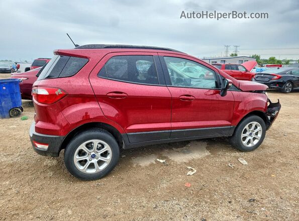 MAJ6S3GL4MC423132 2021 FORD ECOSPORT Red Rear right