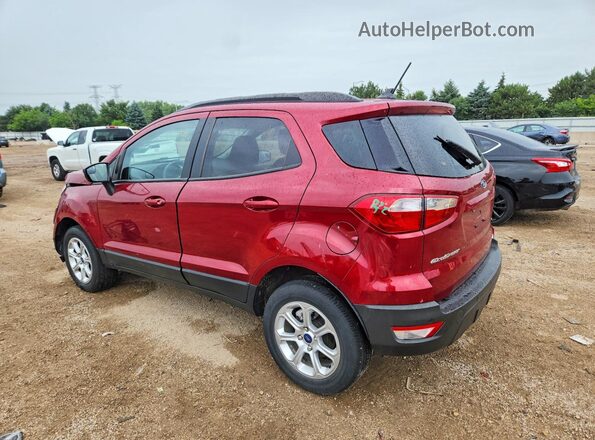 MAJ6S3GL4MC423132 2021 FORD ECOSPORT Red Rear left