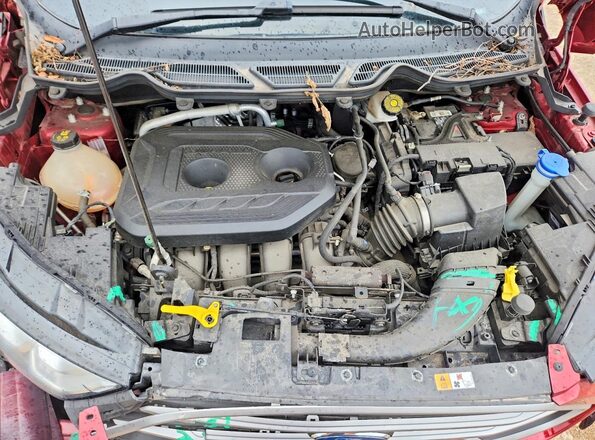MAJ6S3GL4MC423132 2021 FORD ECOSPORT Red Rear interior view