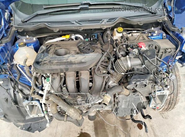 MAJ6S3GL4MC451299 2021 FORD ECOSPORT Blue Widok wnętrza z tyłu