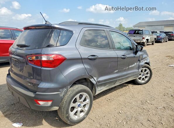 MAJ6S3GL4NC460053 2022 FORD ECOSPORT Серый Задняя правая четверть
