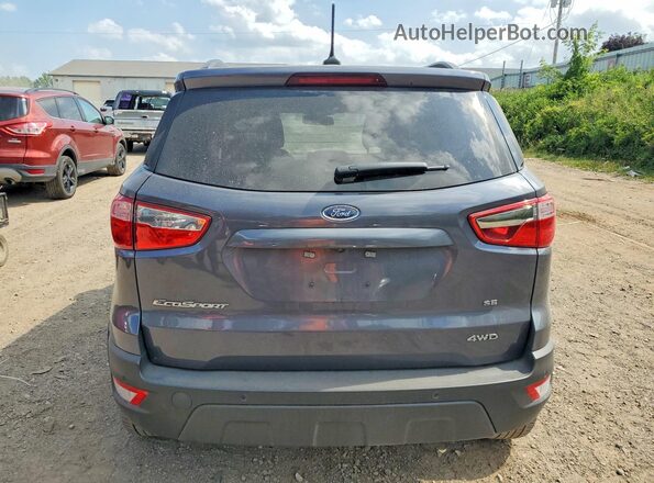 MAJ6S3GL4NC460053 2022 FORD ECOSPORT Серый Вид сзади
