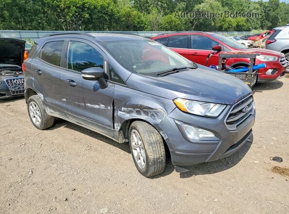 MAJ6S3GL4NC460053 2022 FORD ECOSPORT Серый Передняя правая четверть